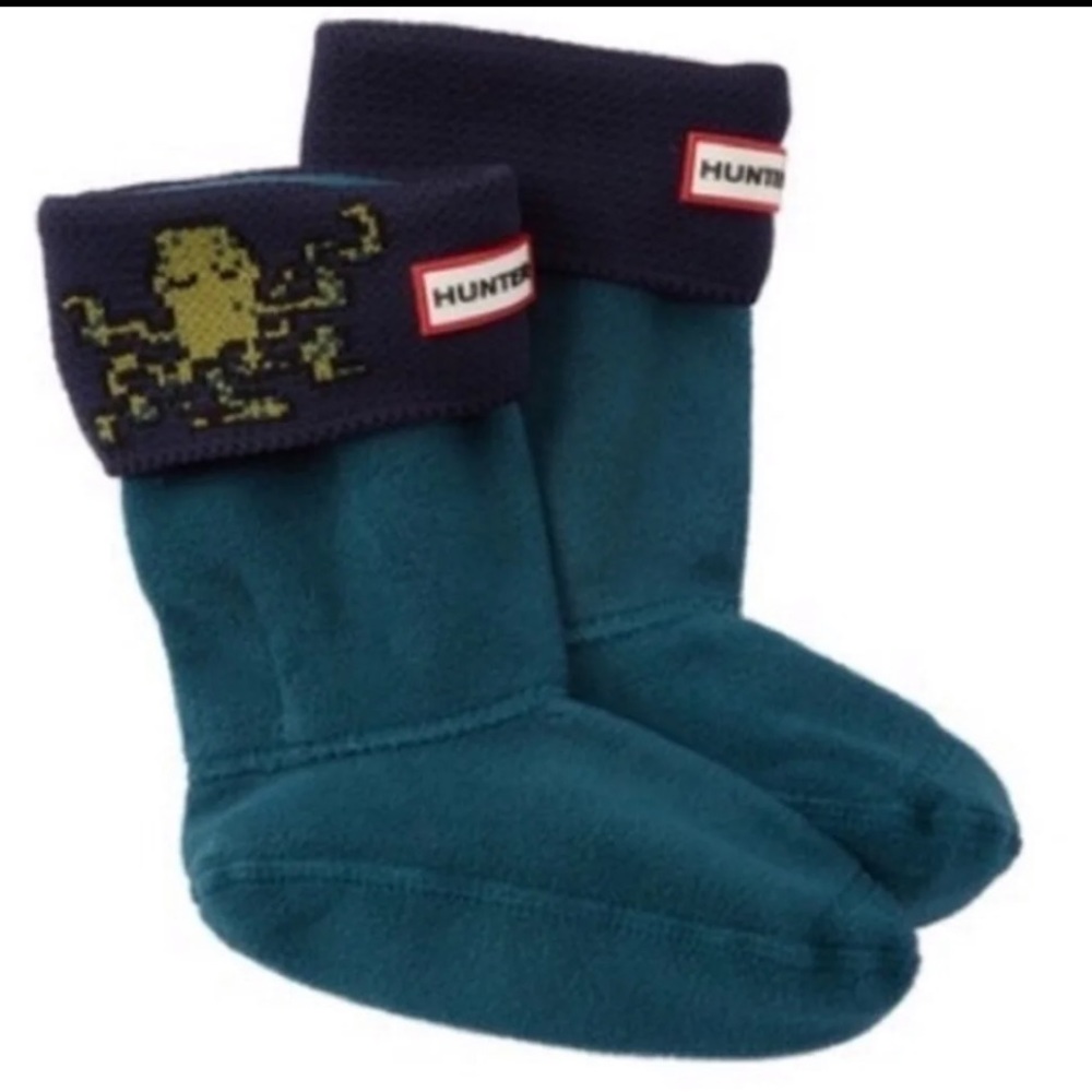 Hunter Kids Half Cardigan Octopus Boot Socks